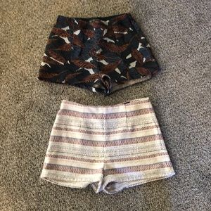 Bundle of shorts. Both size medium.